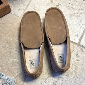 UGG Men's Tan Suede Loafers